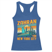 Zohran Mamdani NYC Mayor Racerback Tank Top - Wonder Print Shop