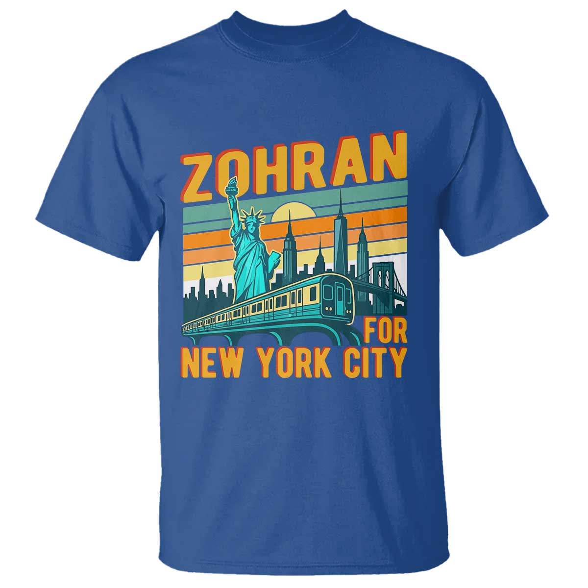 Zohran Mamdani NYC Mayor T Shirt - Wonder Print Shop