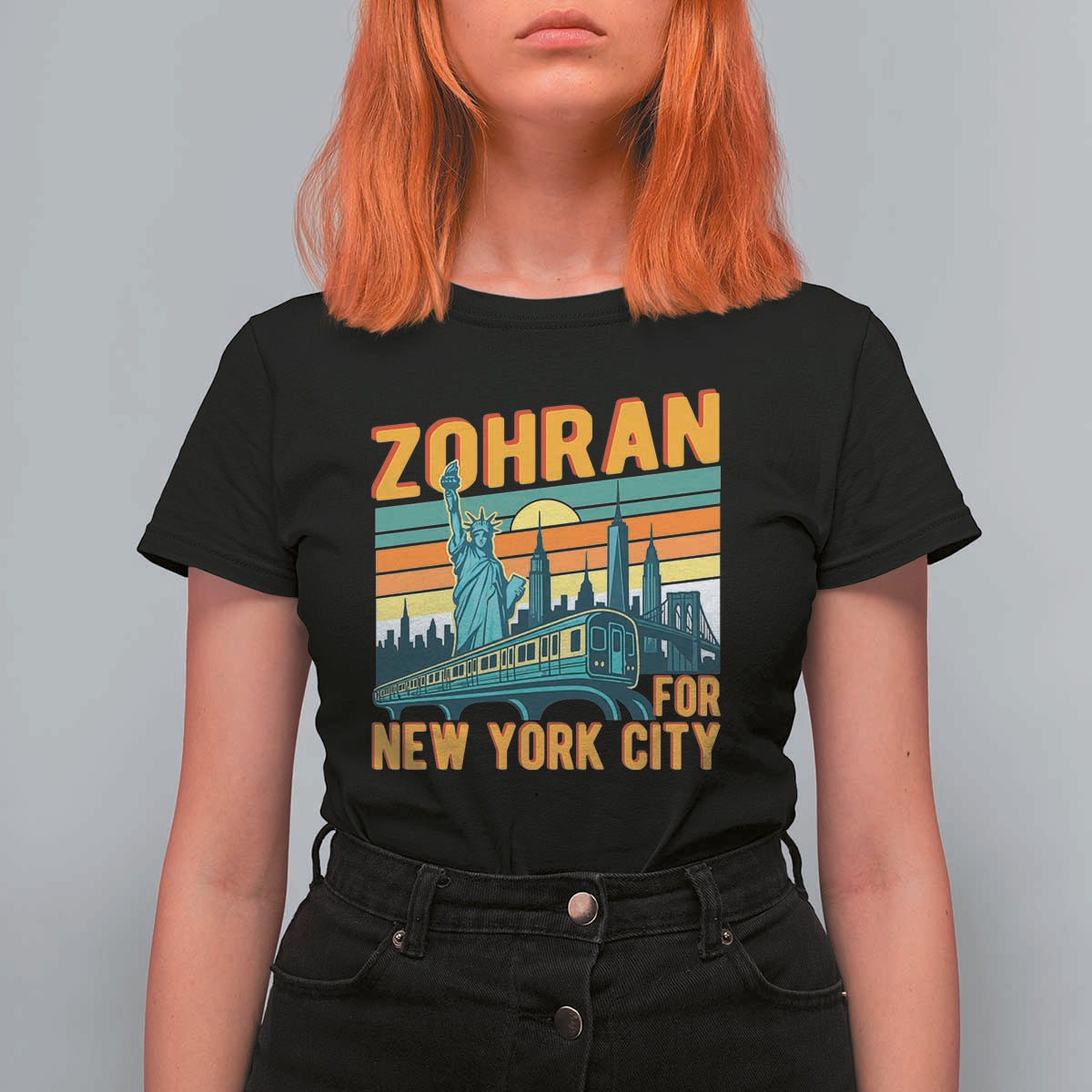 Zohran Mamdani NYC Mayor T Shirt For Women - Wonder Print Shop