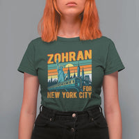 Zohran Mamdani NYC Mayor T Shirt For Women - Wonder Print Shop