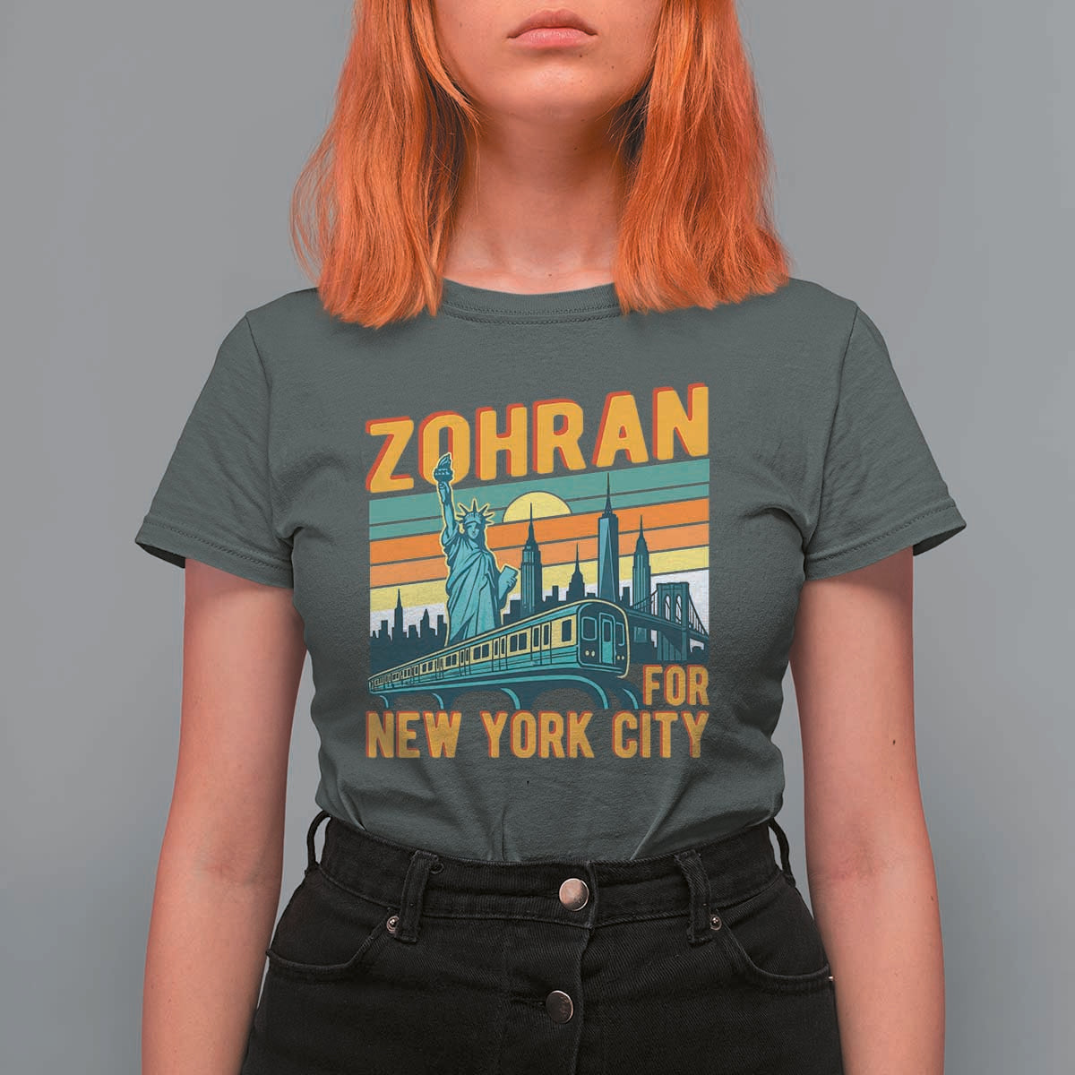 Zohran Mamdani NYC Mayor T Shirt For Women - Wonder Print Shop