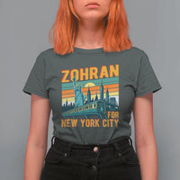 Zohran Mamdani NYC Mayor T Shirt For Women - Wonder Print Shop