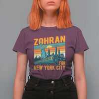Zohran Mamdani NYC Mayor T Shirt For Women - Wonder Print Shop