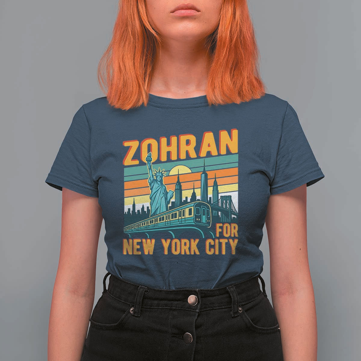 Zohran Mamdani NYC Mayor T Shirt For Women - Wonder Print Shop