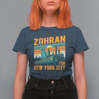 Zohran Mamdani NYC Mayor T Shirt For Women - Wonder Print Shop