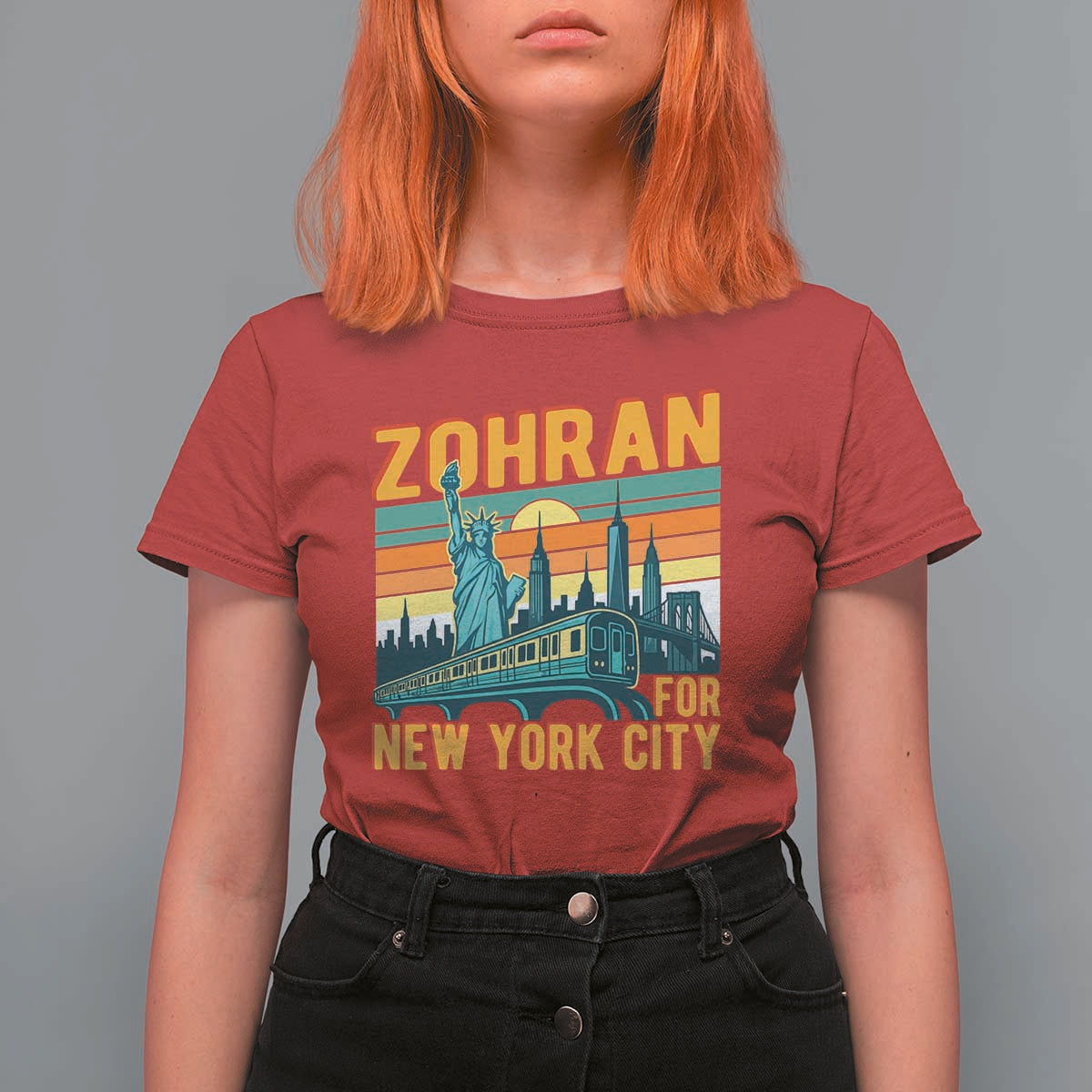 Zohran Mamdani NYC Mayor T Shirt For Women - Wonder Print Shop