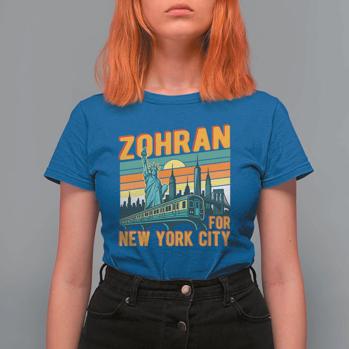Zohran Mamdani NYC Mayor T Shirt For Women - Wonder Print Shop
