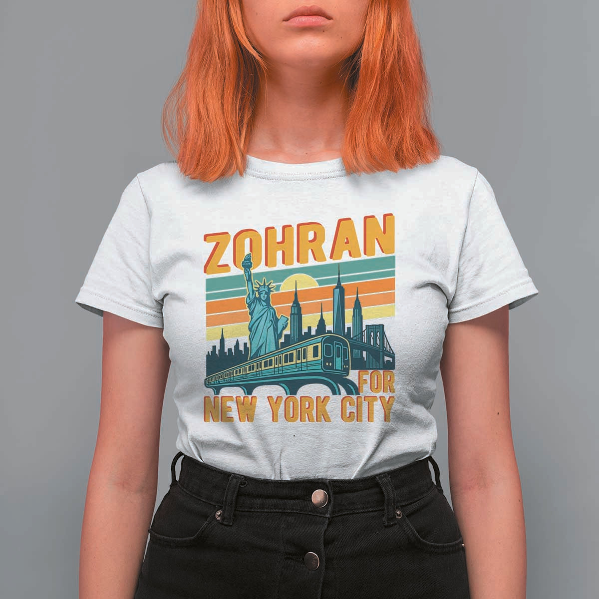 Zohran Mamdani NYC Mayor T Shirt For Women - Wonder Print Shop