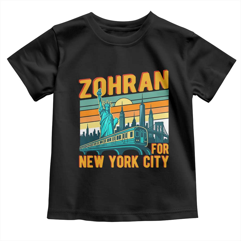 Zohran Mamdani NYC Mayor Toddler T Shirt - Wonder Print Shop
