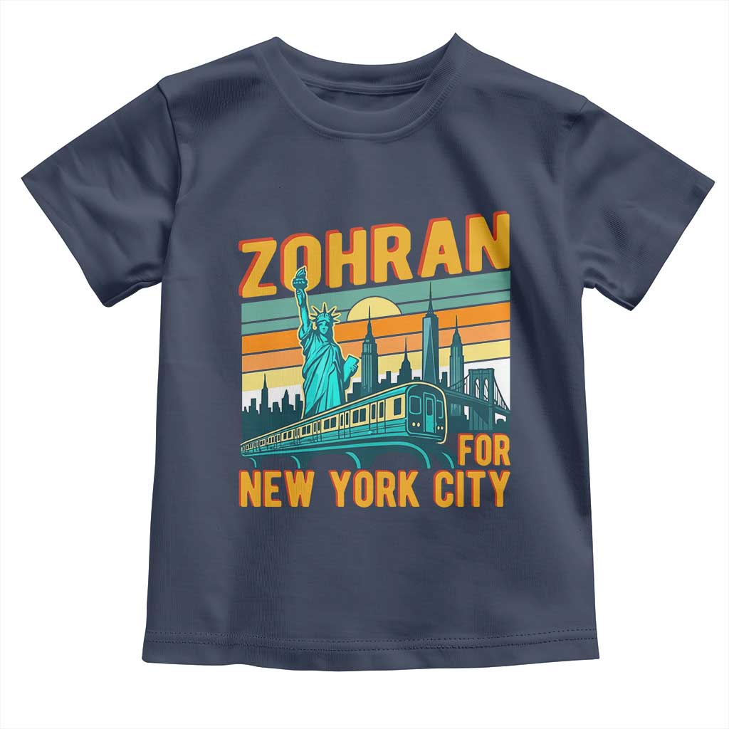 Zohran Mamdani NYC Mayor Toddler T Shirt - Wonder Print Shop