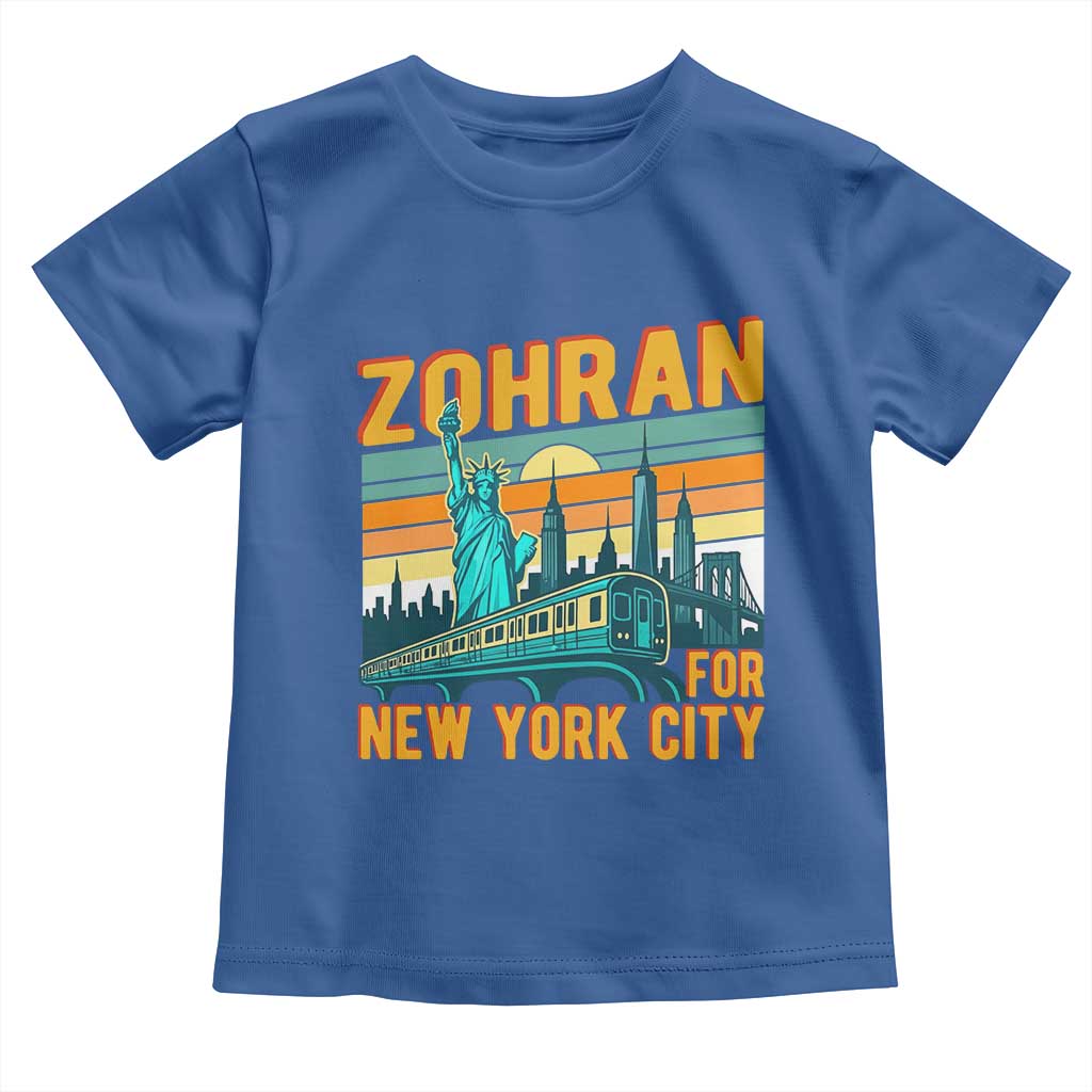 Zohran Mamdani NYC Mayor Toddler T Shirt - Wonder Print Shop