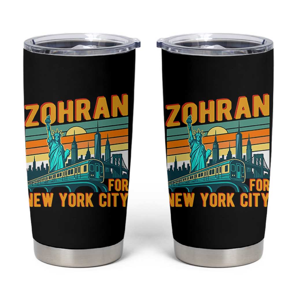 Zohran Mamdani NYC Mayor Tumbler Cup - Wonder Print Shop