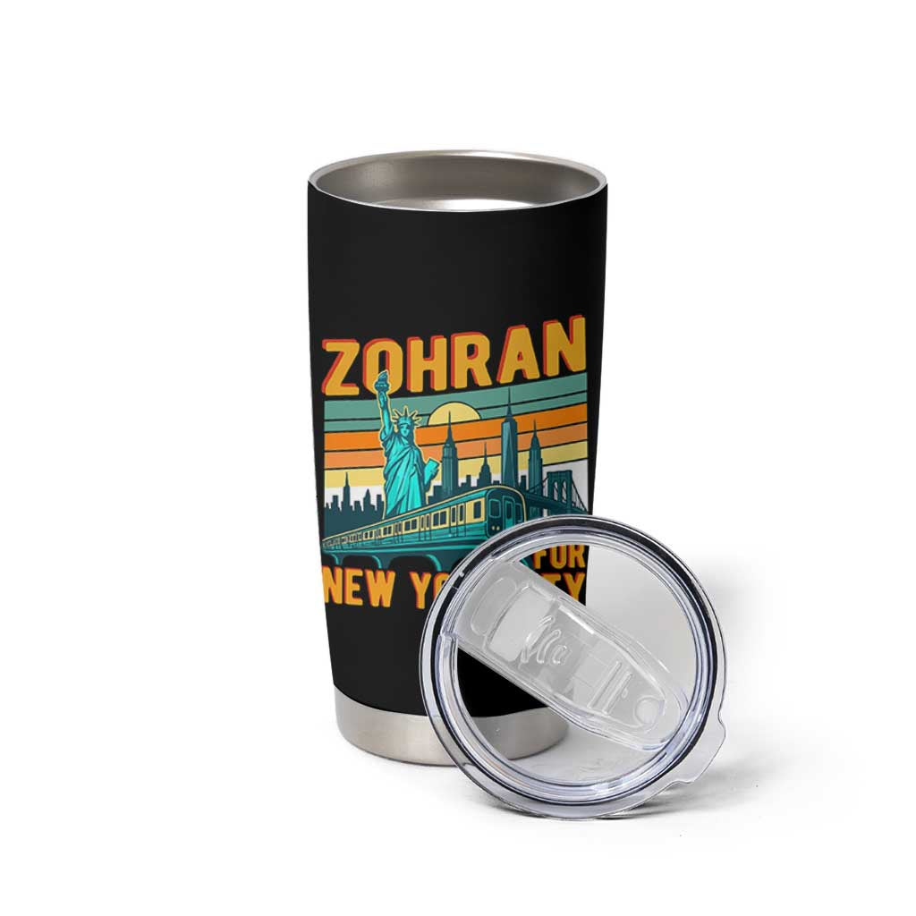Zohran Mamdani NYC Mayor Tumbler Cup - Wonder Print Shop
