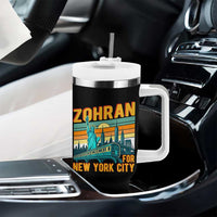 Zohran Mamdani NYC Mayor Tumbler With Handle - Wonder Print Shop