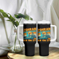 Zohran Mamdani NYC Mayor Tumbler With Handle - Wonder Print Shop