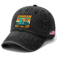 Zohran Mamdani NYC Mayor Washed Cotton Baseball Cap