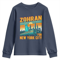 Zohran Mamdani NYC Mayor Youth Sweatshirt - Wonder Print Shop