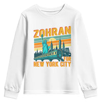 Zohran Mamdani NYC Mayor Youth Sweatshirt - Wonder Print Shop