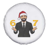 67 Six Seven Zohran Mamdani Christmas Spare Tire Cover - Wonder Print Shop