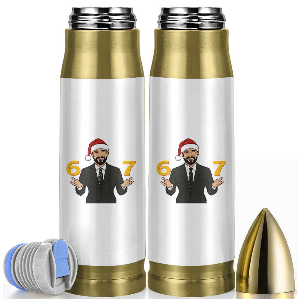 67 Six Seven Zohran Mamdani Christmas Bullet Tumbler - Wonder Print Shop