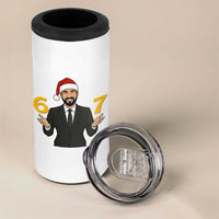 67 Six Seven Zohran Mamdani Christmas 4 in 1 Can Cooler Tumbler - Wonder Print Shop