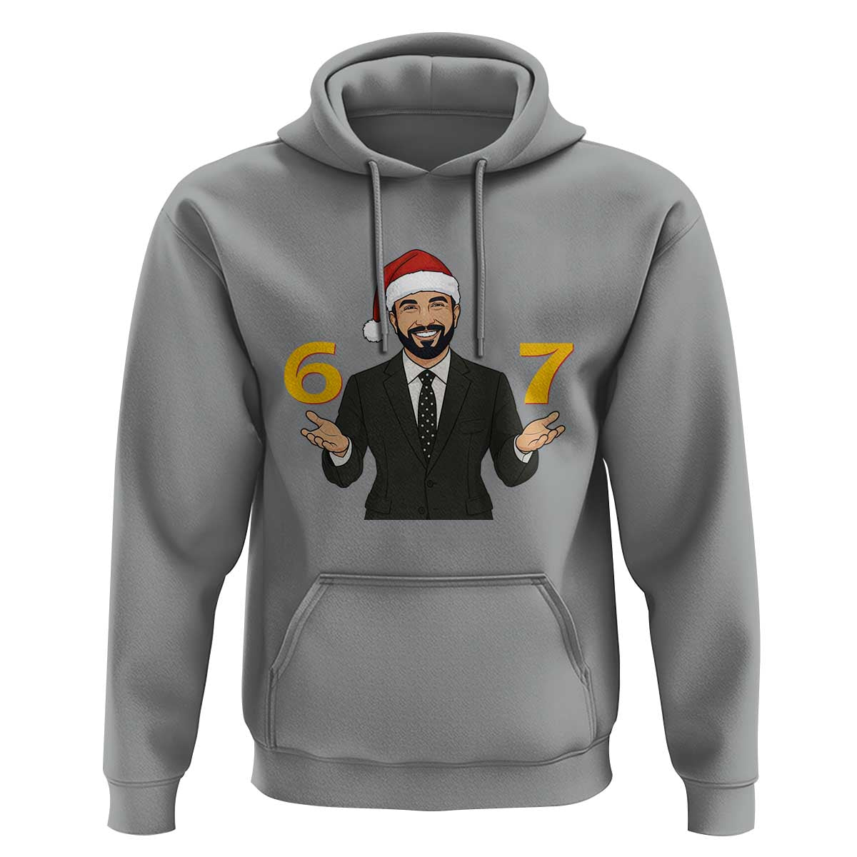 67 Six Seven Zohran Mamdani Christmas Hoodie - Wonder Print Shop