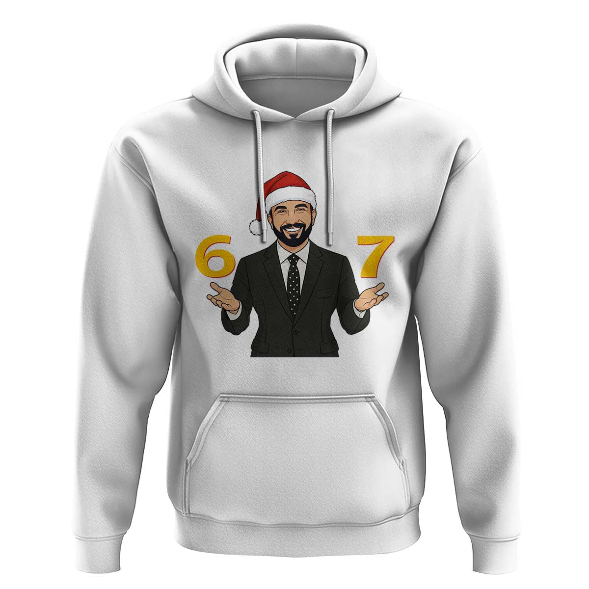 67 Six Seven Zohran Mamdani Christmas Hoodie - Wonder Print Shop