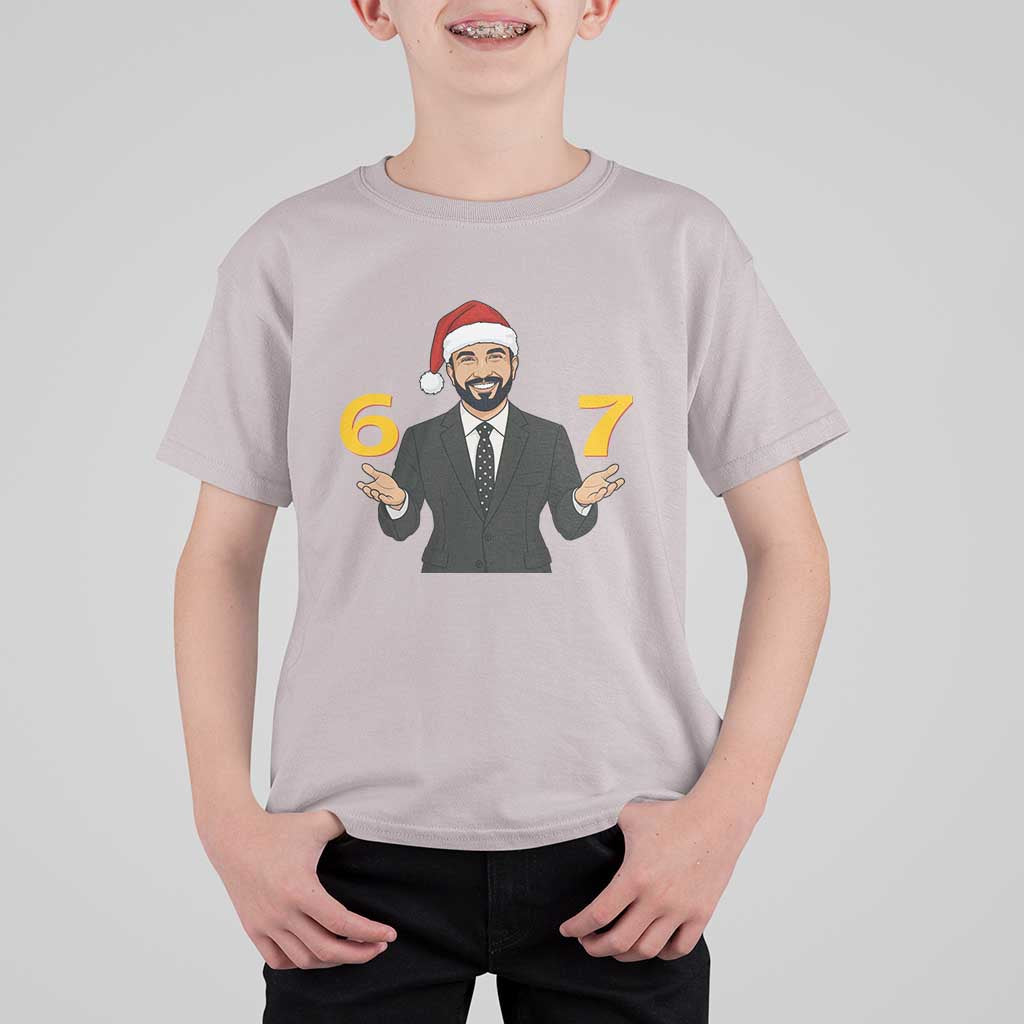 67 Six Seven Zohran Mamdani Christmas T Shirt For Kid - Wonder Print Shop