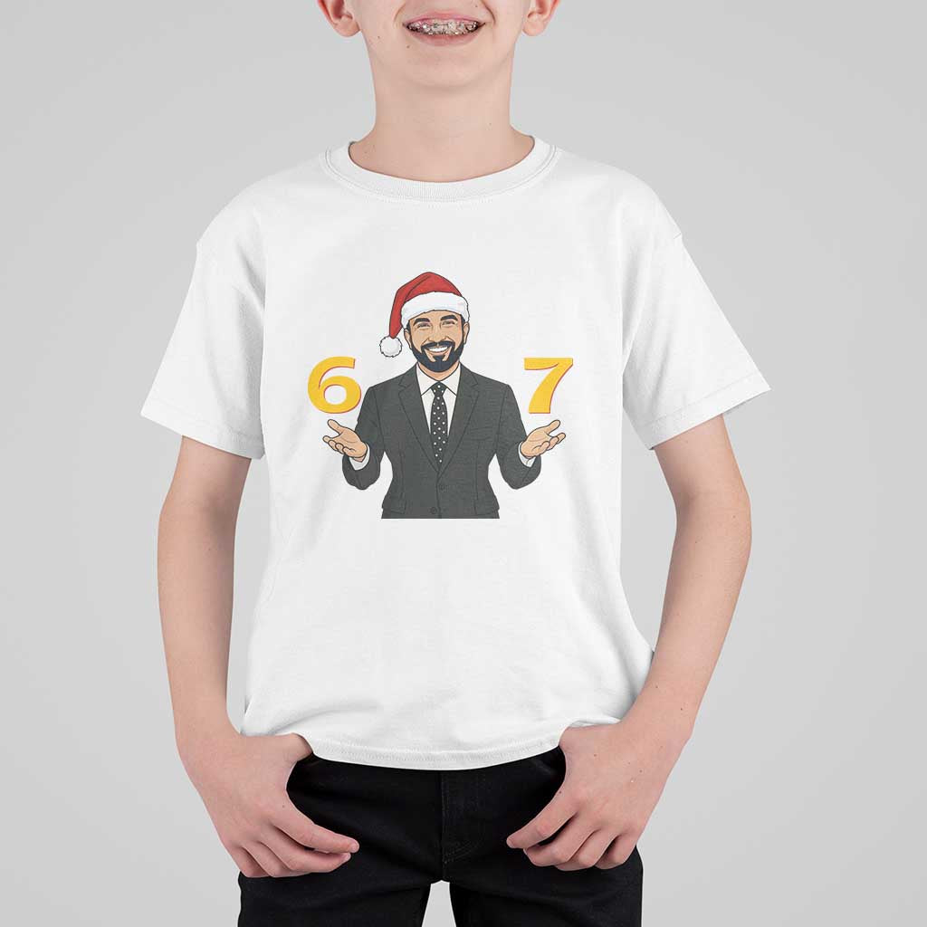 67 Six Seven Zohran Mamdani Christmas T Shirt For Kid - Wonder Print Shop