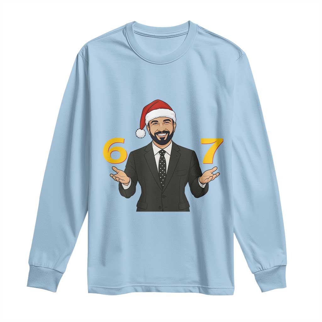 67 Six Seven Zohran Mamdani Christmas Long Sleeve Shirt - undefined