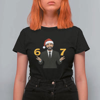 67 Six Seven Zohran Mamdani Christmas T Shirt For Women - Wonder Print Shop