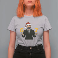 67 Six Seven Zohran Mamdani Christmas T Shirt For Women - Wonder Print Shop