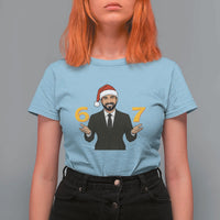 67 Six Seven Zohran Mamdani Christmas T Shirt For Women - Wonder Print Shop
