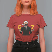 67 Six Seven Zohran Mamdani Christmas T Shirt For Women - Wonder Print Shop