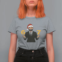 67 Six Seven Zohran Mamdani Christmas T Shirt For Women - Wonder Print Shop