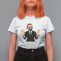 67 Six Seven Zohran Mamdani Christmas T Shirt For Women - Wonder Print Shop