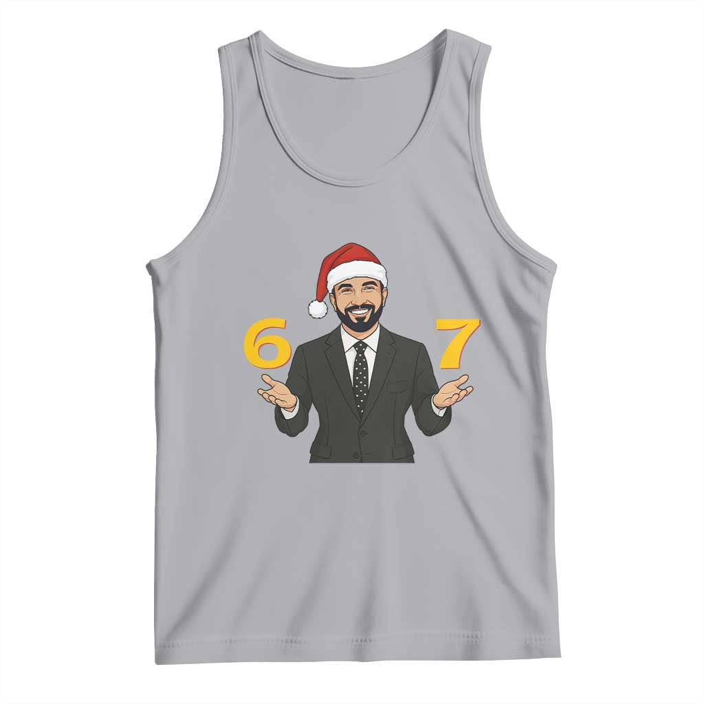 67 Six Seven Zohran Mamdani Christmas Tank Top - Wonder Print Shop