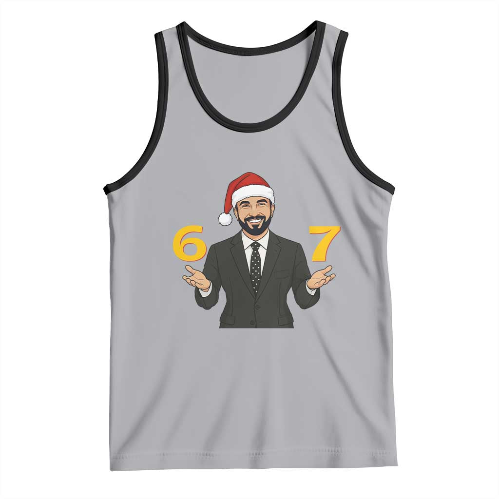 67 Six Seven Zohran Mamdani Christmas Tank Top - Wonder Print Shop