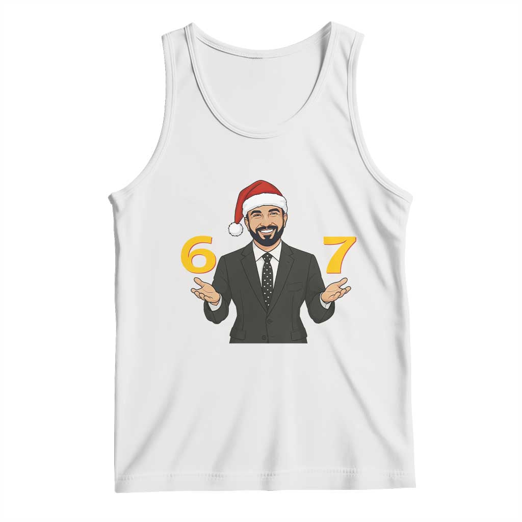67 Six Seven Zohran Mamdani Christmas Tank Top - Wonder Print Shop