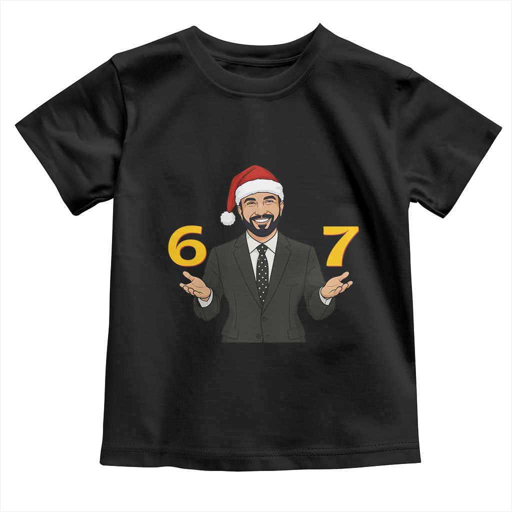 67 Six Seven Zohran Mamdani Christmas Toddler T Shirt - Wonder Print Shop