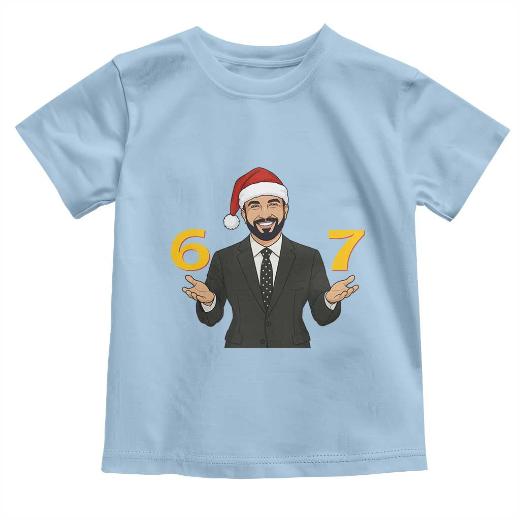 67 Six Seven Zohran Mamdani Christmas Toddler T Shirt - Wonder Print Shop