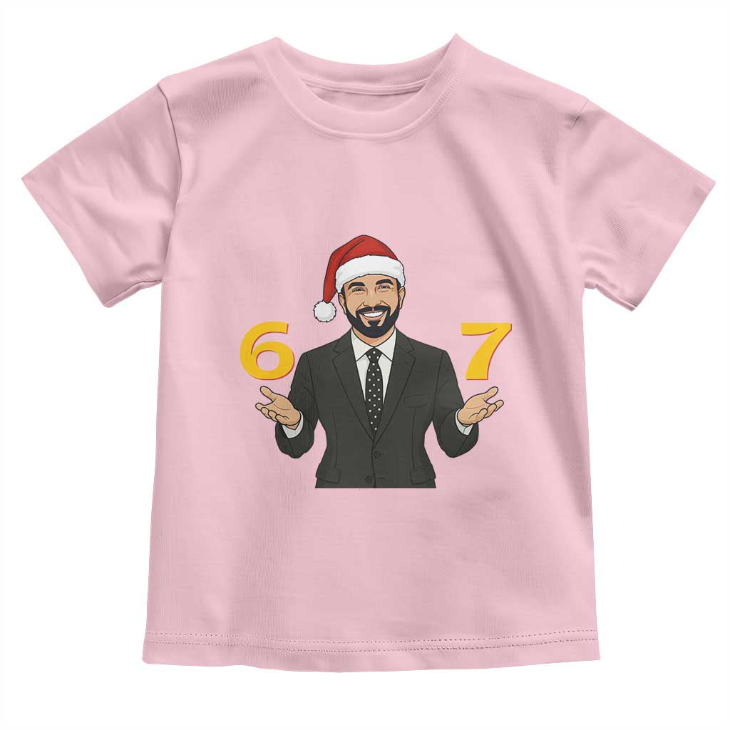 67 Six Seven Zohran Mamdani Christmas Toddler T Shirt - Wonder Print Shop