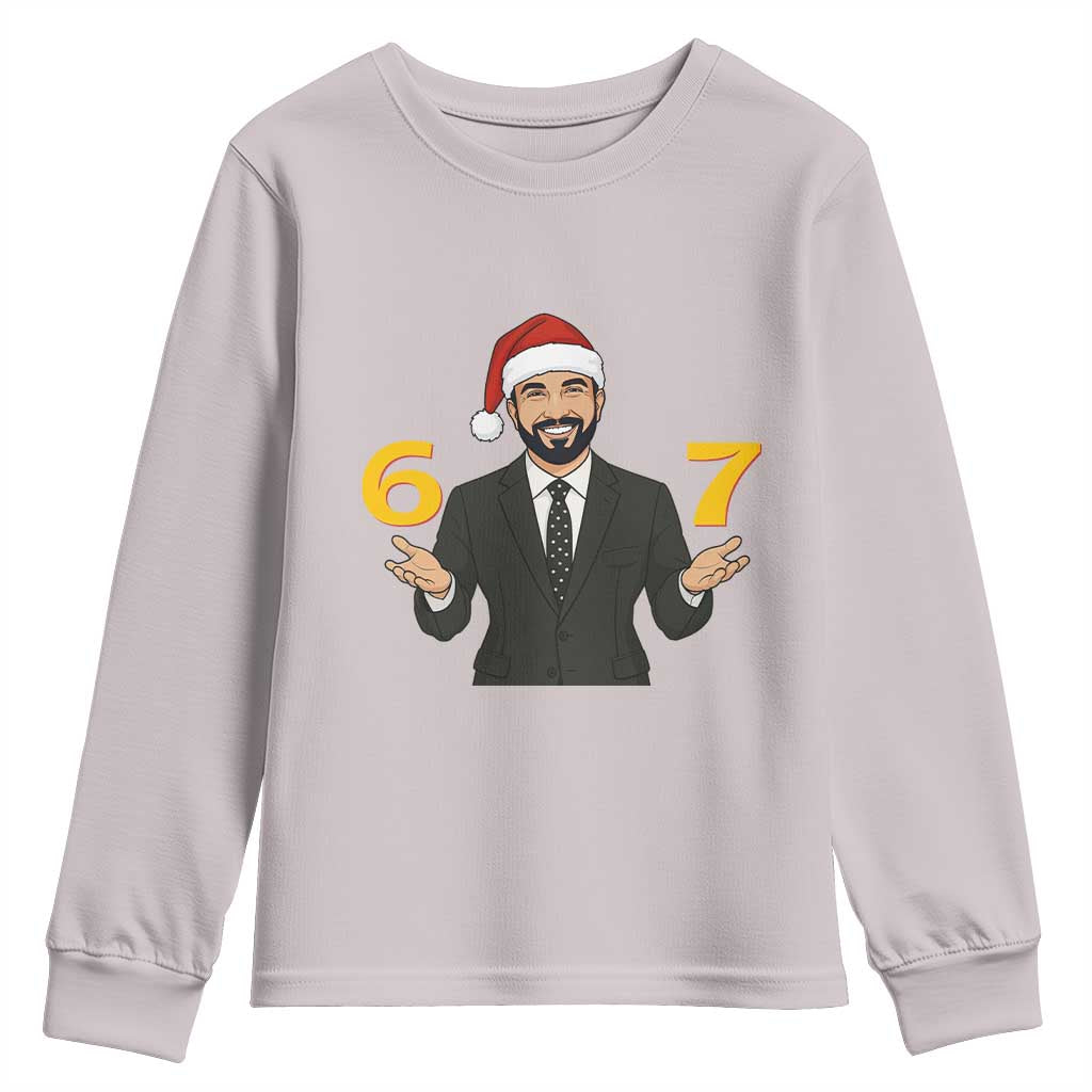 67 Six Seven Zohran Mamdani Christmas Youth Sweatshirt - Wonder Print Shop