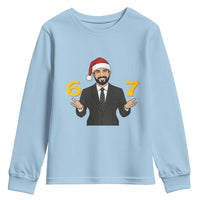 67 Six Seven Zohran Mamdani Christmas Youth Sweatshirt - Wonder Print Shop