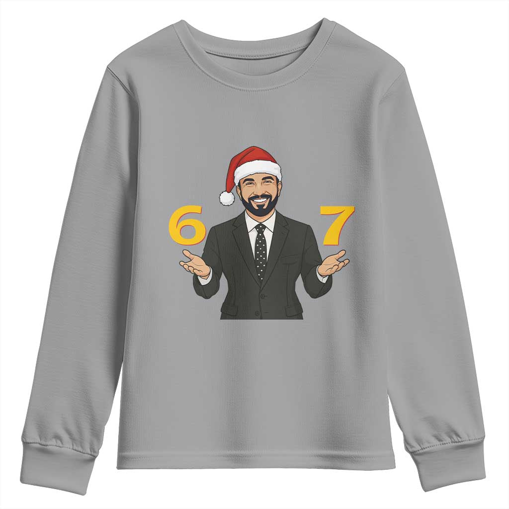 67 Six Seven Zohran Mamdani Christmas Youth Sweatshirt - Wonder Print Shop