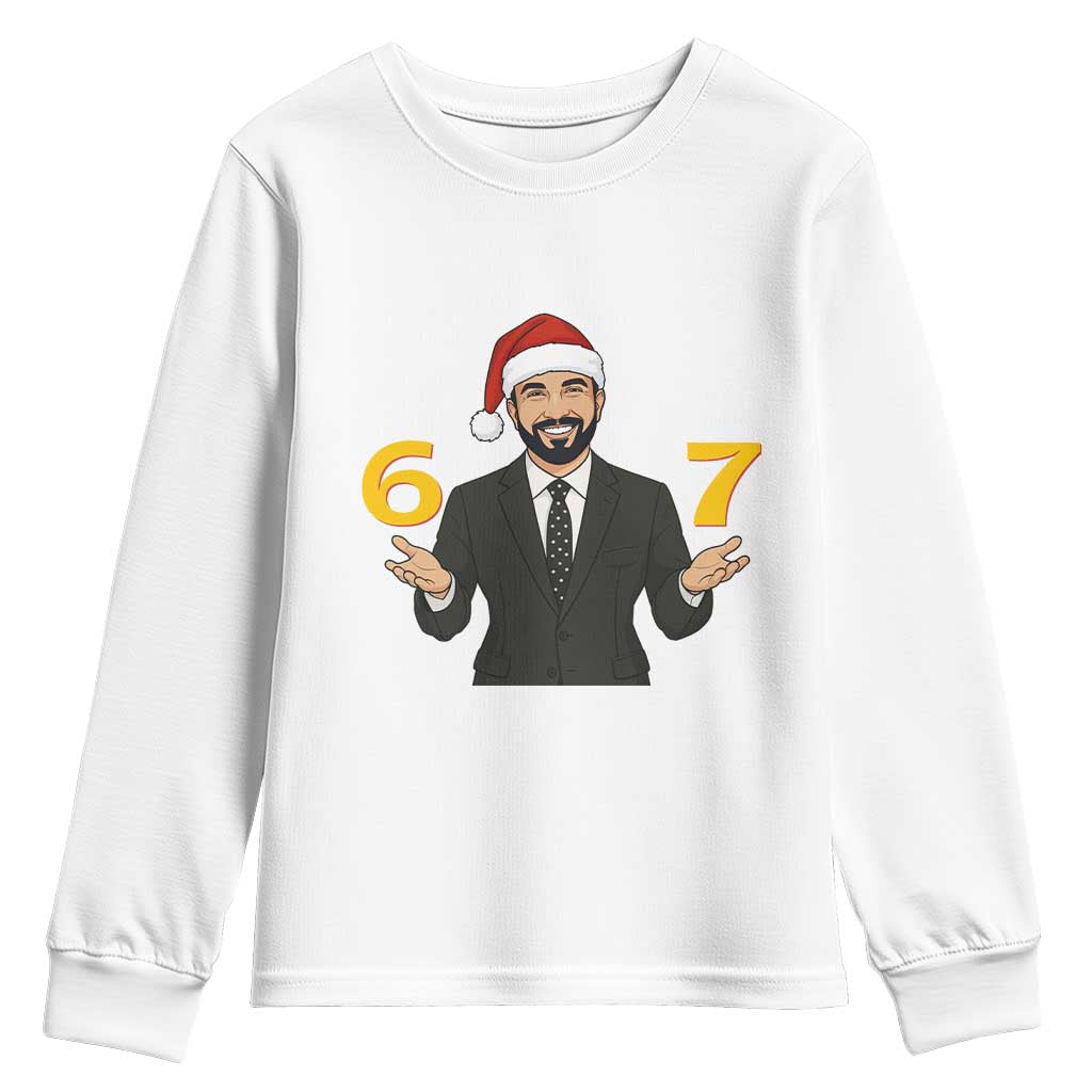67 Six Seven Zohran Mamdani Christmas Youth Sweatshirt - Wonder Print Shop