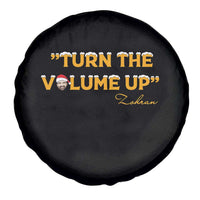 Turn The Volume Up Spare Tire Cover Zohran Mamdani Christmas - Wonder Print Shop