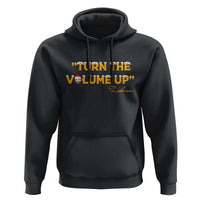 Turn The Volume Up Hoodie Zohran Mamdani Christmas - Wonder Print Shop