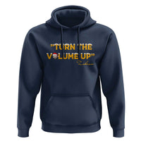 Turn The Volume Up Hoodie Zohran Mamdani Christmas - Wonder Print Shop