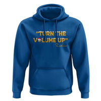 Turn The Volume Up Hoodie Zohran Mamdani Christmas - Wonder Print Shop